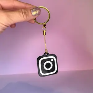 Keychain Instagram Business Card
