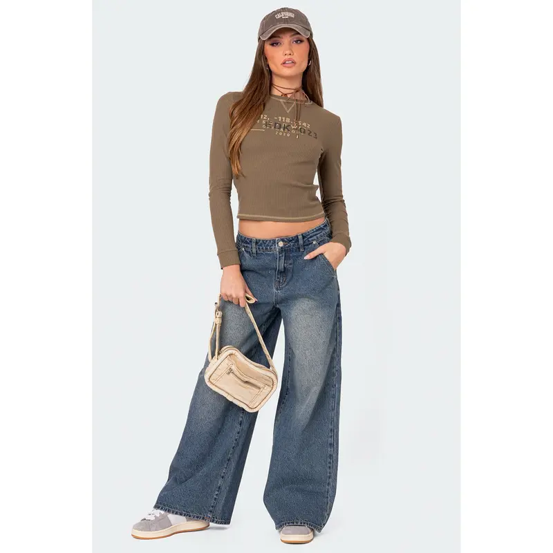 Jakarey Low Rise Baggy Jeans