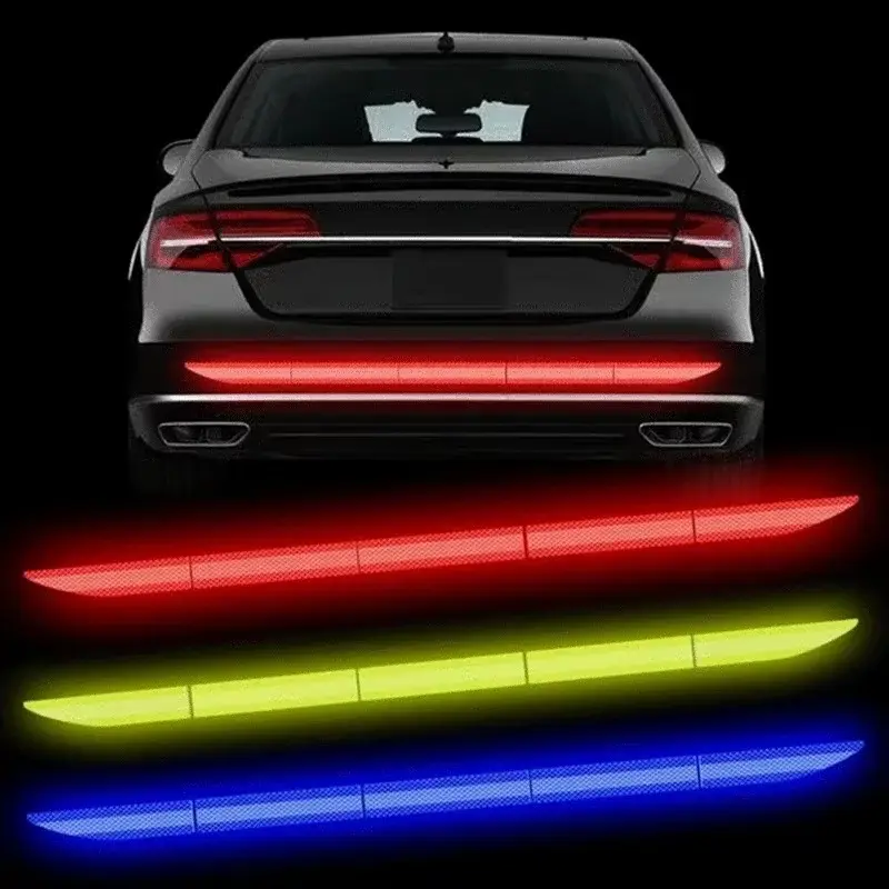 Car Sticker Decal Reflective Warning Safety Tape Anti collision warning reflective sticker for automobile trunk