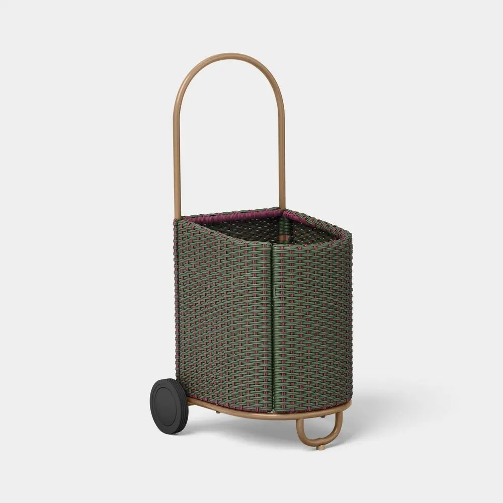 Threshold Green Market Wagon, Home Supply Storage Organizer Rack