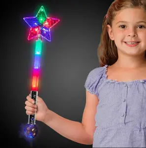 LED Light Up Star Wand Toy