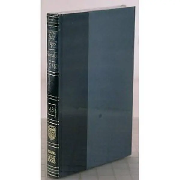 USED Hardcover Book - Britannica Great Books, American State Papers, Federalist, J.S. Mill #43, 1952 Edition, English Text, Very Good Condition (Unknown Author)