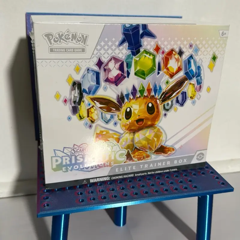 Pokémon TCG: Prismatic Evolutions Elite Trainer Box - Includes 9 Booster Packs, Eevee Promo Card, 65 Sleeves, 45 Energy Cards, and More Pokemon