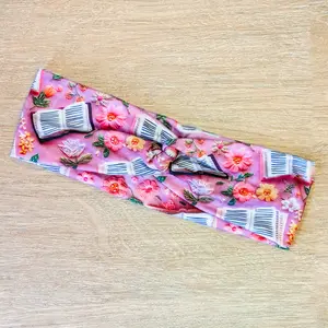 Dusty Pink Books Knotems Pre-Tied Headwrap Headbands for Women & Girls