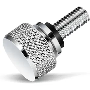 Chrome Rear Fender Seat Bolt Stainless Steel Seat Screw Quick Mount Compatible For Sportster,Touring,Softail,Dyna 1996-2025