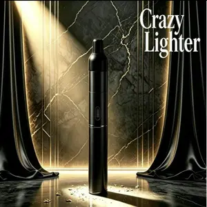 (No gas included)Torch Lighter, All-in-One Tube Built-in DetachableRefillable Butane Torch Handheld Lighter,GiftBox.