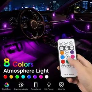 Wireless Remote LED Warning Strobe Light - Multi-Mode Flashing Safety Light for Car, Motorcycle