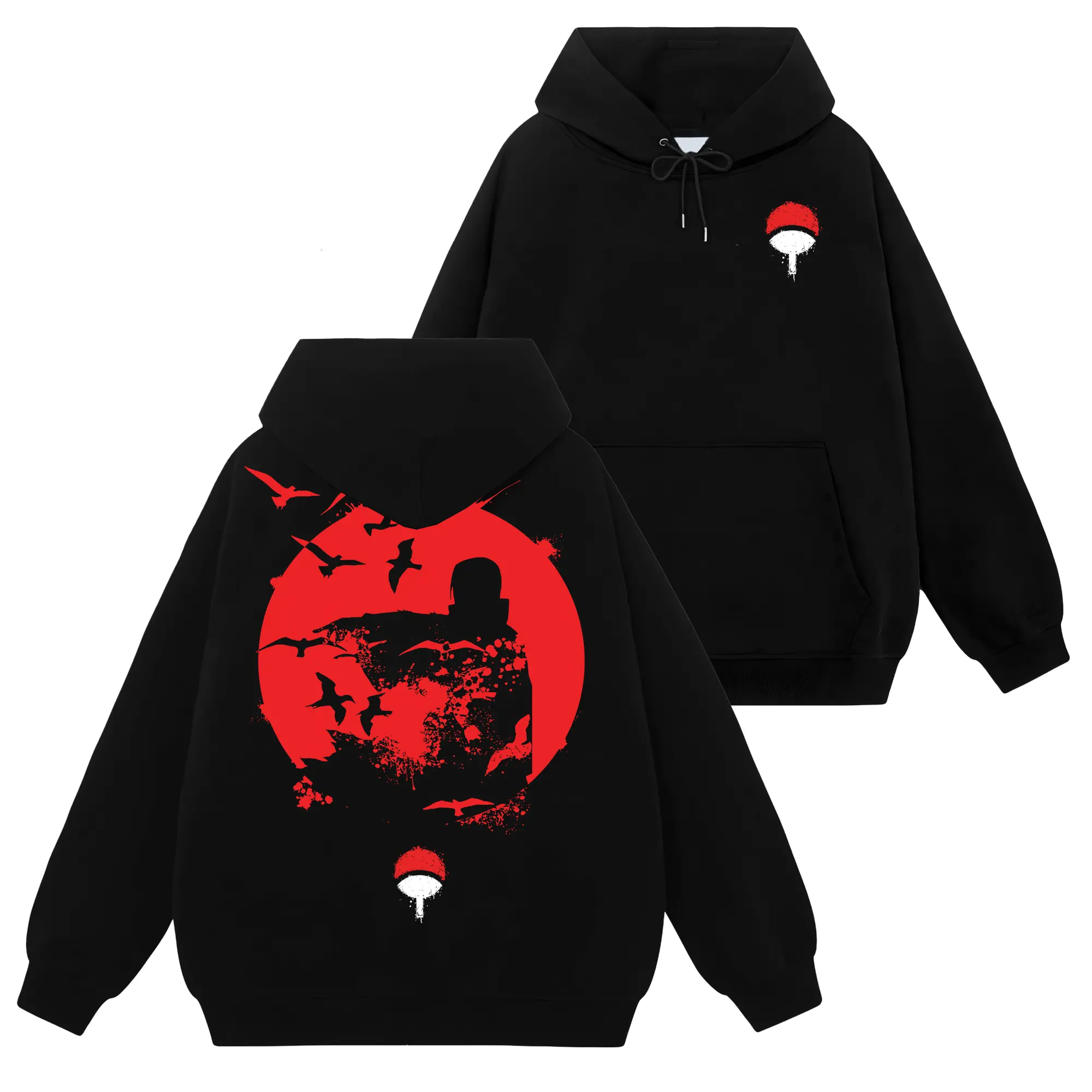 [Uchiha Fashion] Limited Itachi Uchiha - Naruto Shippuden #51 Hoodie T-Shirt Sweatshirt, Retro Vintage Unisex Graphic 90s Cotton, Gift For Wibu, Anime Manga Y2K Streetwear
