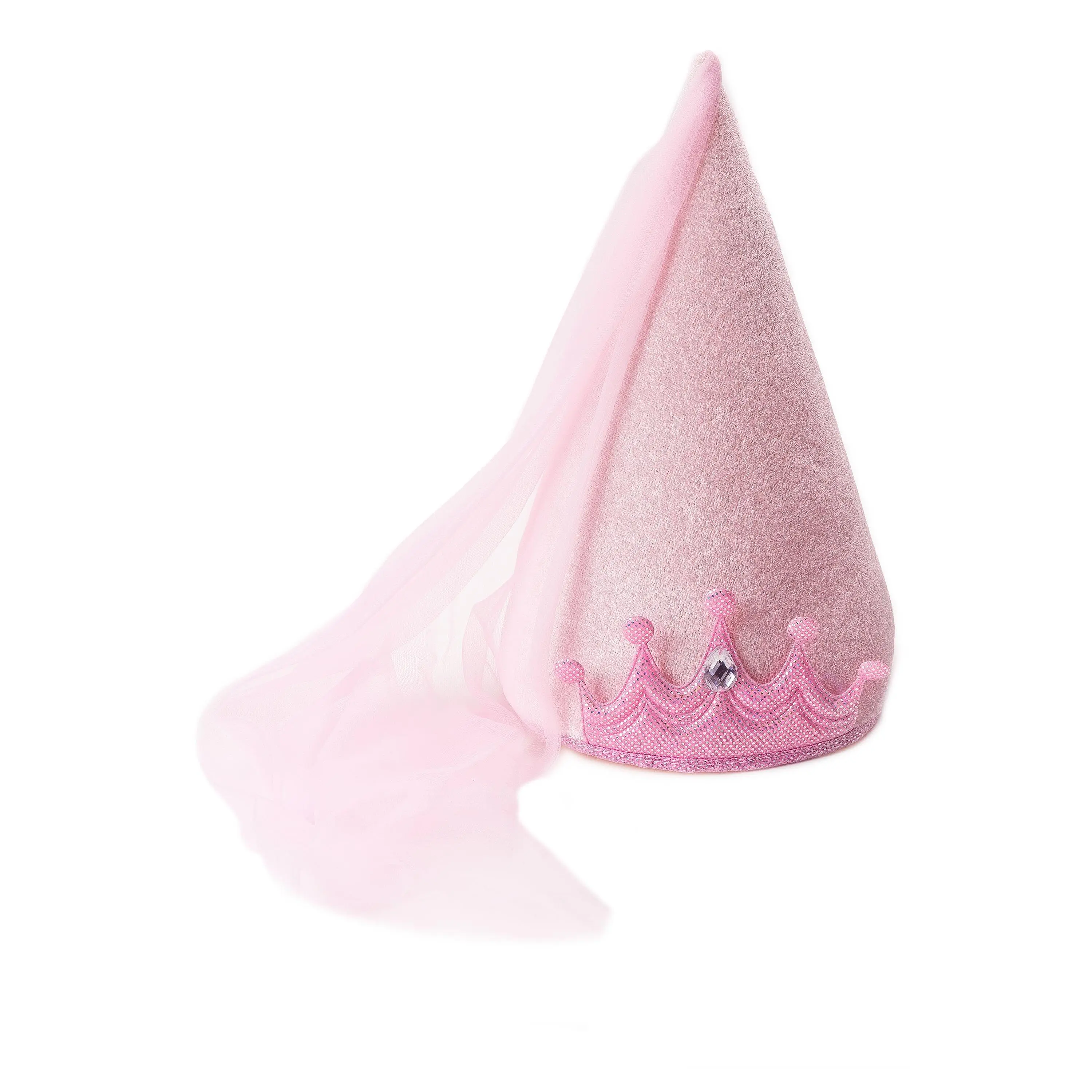 Pink Princess Cone Hat