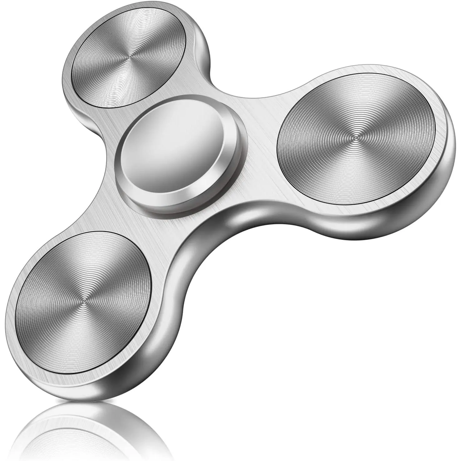 X-GCT01 Fidget Spinners Toy, 3 to 5 min Spins, Ultra Durable Stainless Steel, Bearing High Speed Precision Metal Material Hand Fidget Spinner for Kids/Adult, Kids Birthday, Fidget Hand Spinners