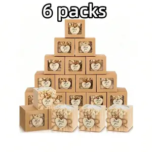 Set of 6 Scented Candles, Perfect for Weddings, Party Decorations, Long Burning Time, Christmas Gift, Valentine's Day Present, Birthday, Aromatherapy Candle