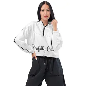 Pawfully Cute Hooman Cropped Windbreaker!