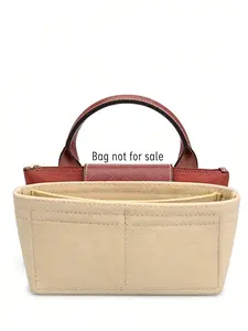 Mini Bag Organizer Insert Suitable for All Kinds of Business Card Bags, Felt Inner Bags, Inner Lining, Mini Small Storage Bags, Inner Pockets, Pouch Organizer