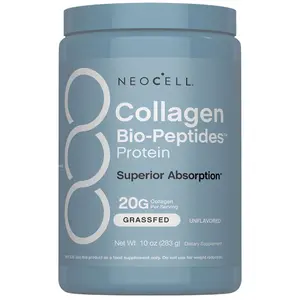 NeoCell Collagen Bio-Peptides Powder - 10oz - Superior Absorption - Grassfed Protein Supplement - Advanced with 18 Essential Amino Acids NeoCell Collagen Bio-Peptides Powder - 10oz - Superior Absorption - Grassfed Protein Supplement - Advanced with 18 Essential Amino Acids