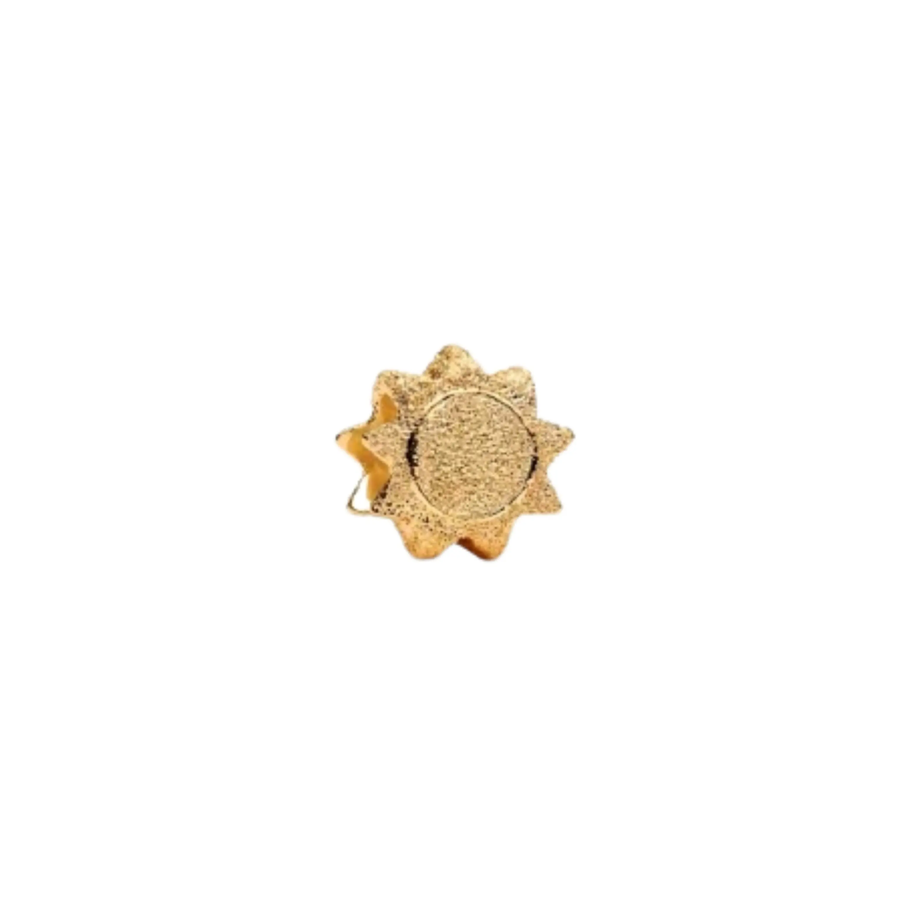 Gold Sun Charm for Bracelet & Necklace | Celestial Sun Pendant Charm | Trendy Jewelry Accessory