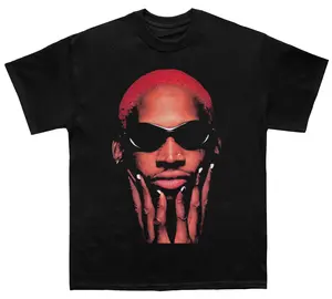 DENNIS RODMAN FACE T-SHIRT - STREETWEAR