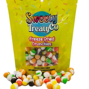 4.2 Oz Freeze Dried Rainbow Crunchies Candy Snack - Bonbon freeze dried candy Sweet
