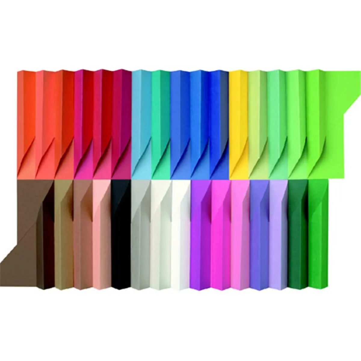 Pacon Corporation PAC6507 Heavyweight Colored Cardstock Paper, Assorted Colors, 12x18 Inches, Clean-Cut Stationery Supplies for Office & Craft Use, Colored Paper, Heavyweight Construction