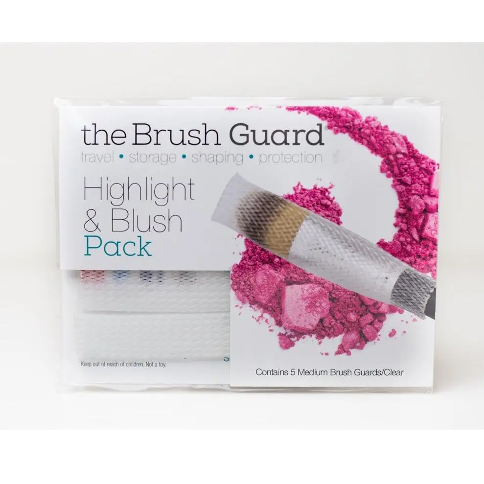 Highlight & Blush Pack Clear-The Brush Guards-Makeup & Art Brush Shaping & Storage