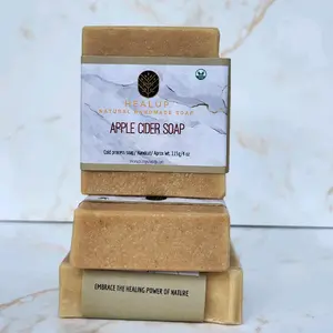 All natural Apple cider soap, Botanical Soap Body Wash Body Care  All Natural soap