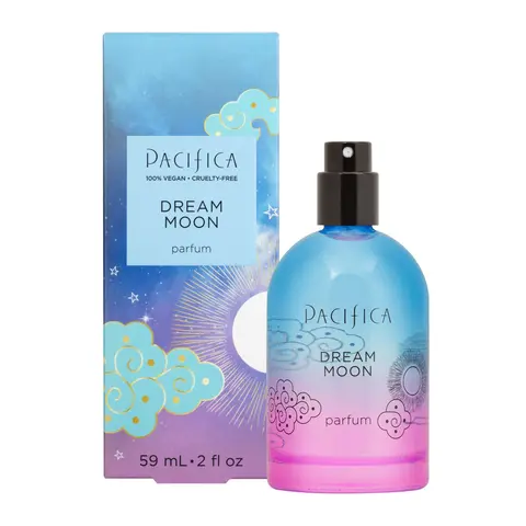 Pacifica Beauty Dream Moon Spray Perfume, Sandalwood, Patchouli, Pink Rose, Grain Alcohol, Fragrance