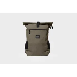 Everyday Hemp Rolltop Backpack in Dark Green