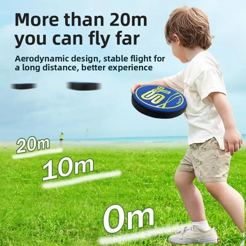 Children's Soft EVA Flying Disc, 27cm Safe Outdoor Sport Toy for Family Fun and Games, All-Seasons Play