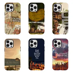 Trendy O-Outer Banks OBX Phone Case Trendy Tough Case Compatible for iPhone 17 16 15 14 13 12 11 and for Samsung S21-S25  Perfect Gift for Show Fans Her Him