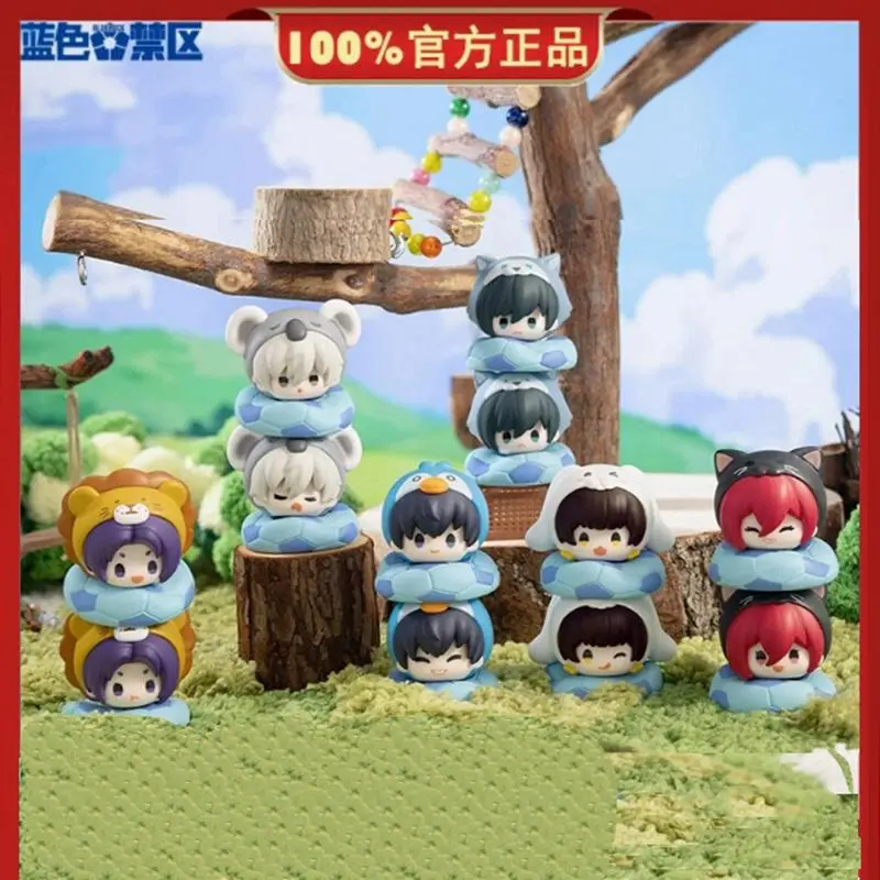 100% Original Action Blind Box Anime Blue Lock Nagi Isagi Yoichi Bachira Meguru Hyouma Chigiri Children's DIY Birthday Gift Toys