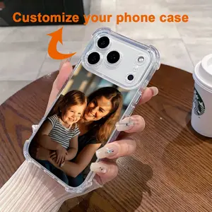 Custom Photo Phone Case – Please Send Image After Purchase.Custom Photo Clear Phone Case Personalized Transparent Shockproof Cover with HD Fade Resistant Print Compatible with iPhone 17/17 Air/17 Pro/17 Pro Max/16/15/14/13/12/11 Plus/Pro/Pro Max