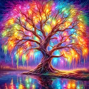 Colorful Wooden Jigsaw Puzzle Tree Shape, Unique Irregular Animal Design, Perfect Gift for Lovers & Friends, DIY Home Decor Toy Game, Wooden Handmade Puzzle