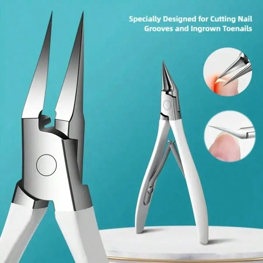 Professional German Eagle Beak Nail Clippers - Precision Cutters for Thick Nails, Ideal for Manicure