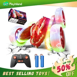 Talgic Dinosaur Rc Car with Cool LED Light High Speed Boy Toy Gift for Kids aged 3 4 5 6 7+