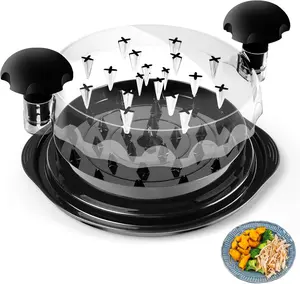 Kitchen Chicken Shredder Tool - Cool Kitchen Gadget, Grill Accessories for Meat Shredding, Twist Action Chicken and Meat Shredder Tool and Cooking Gadgets
