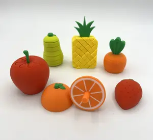 Fruits 3D Printed/ Stress Relief/ Unique Flexi Food Fidget for Kids/ Gift for Toy Lovers.