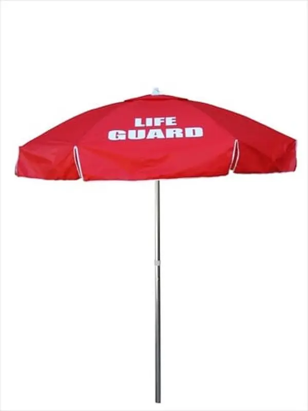 Kemp 12-004-RED 6 Ft. Guard Umbrella Red