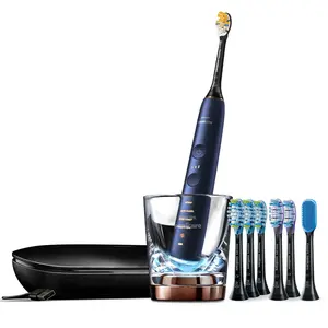 Philips Sonicare DiamondClean Smart 9700 Electric Toothbrush - Multiple Colors,Toothbrush with App, Pressure Sensor, Brush Head Detection Handle Oral