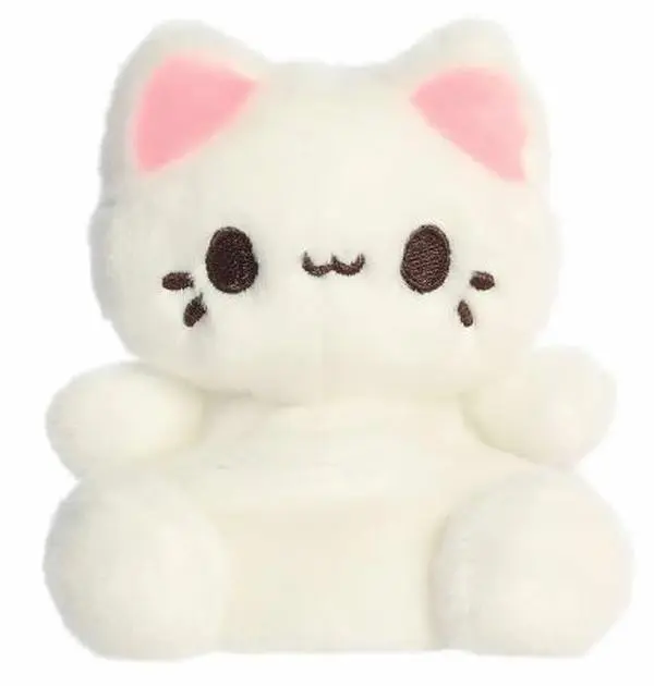 Aurora Palm Pals Tasty Peach Custard Meowchi 5 Inch Plush Figure