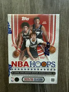 2025/26 Topps NBA Hoops Basketball Blaster Box  Cooper Flagg Rookie Chase