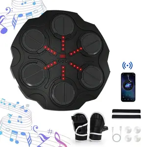 2026 Smart Bluetooth Music Boxing Machine For Kids, Smart Punching Target Toys, Workout Equipment With Boxing Gloves, Ideas Toys For Boys Girls Kids 3 4 5 6 7 8 9 10 11 12+ Years Old