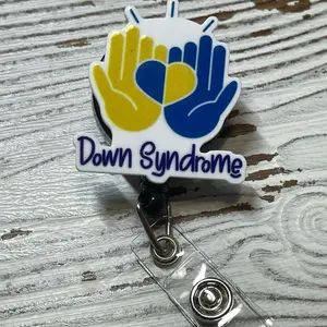 Down Syndrome Badge Reel