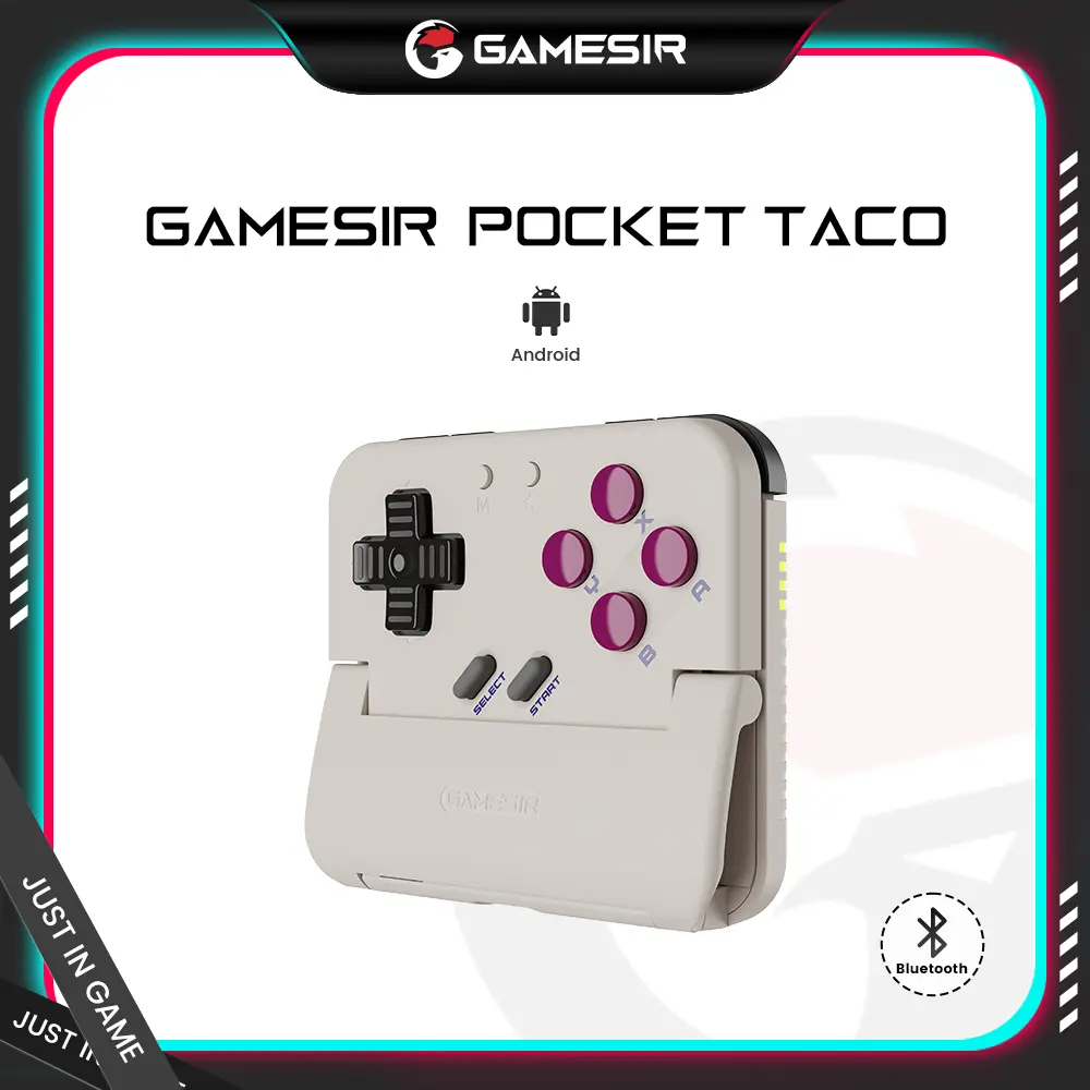 GameSir Pocket Taco - Bluetooth Mobile Gaming Controller, Perfect for Retro Scene