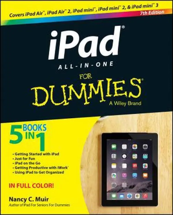 USED Book - iPad All-in-One For Dummies by Nancy C. Muir (Paperback) - english