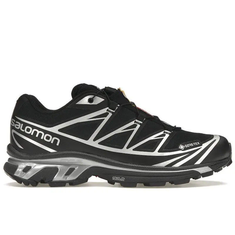 Salomon Men's XT-6 Gore-Tex Black Silver Hiking Shoes, from StockX