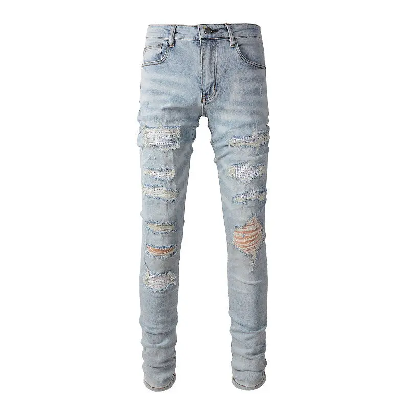 Slim Fit All-matching Stretch Feet Pants Slim Fit All-matching Stretch Feet Pants
