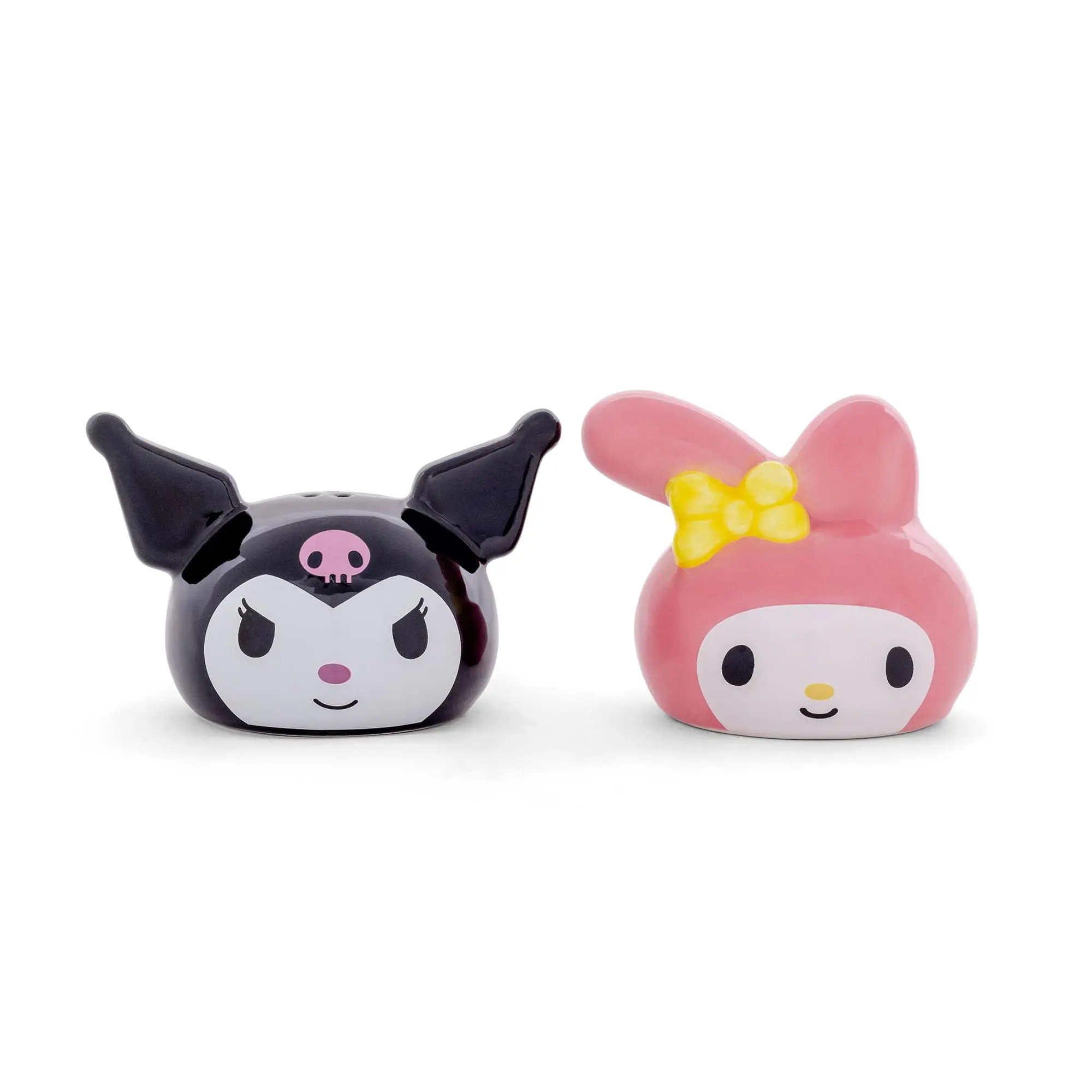 Sanrio My Melody and Kuromi Ceramic Salt and Pepper Shaker Set