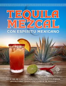 Tequila & Mezcal con Espíritu Mexicano: Recetas de Cocteles Auténticos que Celebran la Cultura, Tradición y Sabor de México (Cocina Mexicana para el ... Kitchen for the World) (Spanish Edition)