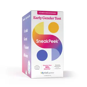 SneakPeek Brand 6-Week Early Gender Test Kit - Over 99% Accurate - Lab Fee Required
