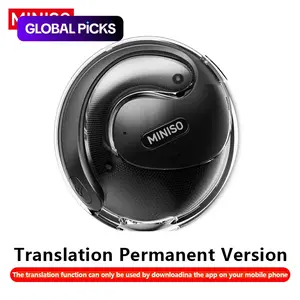 MINISO X15 Pro Translation Earbuds, BT 5.4 OWS Waterproof Sports Earphones, Supports Translation in 135 Languages, Music and Call Noise-Reduction Noise Cancellation Headphones Lightweight Headset #GLOBAL PICKS