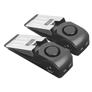 Y75A-2 Pack Door Stop Alarm, Door Alarm with 120DB Security Siren, Door Alarms for Home Security, Door Stopper Alarm